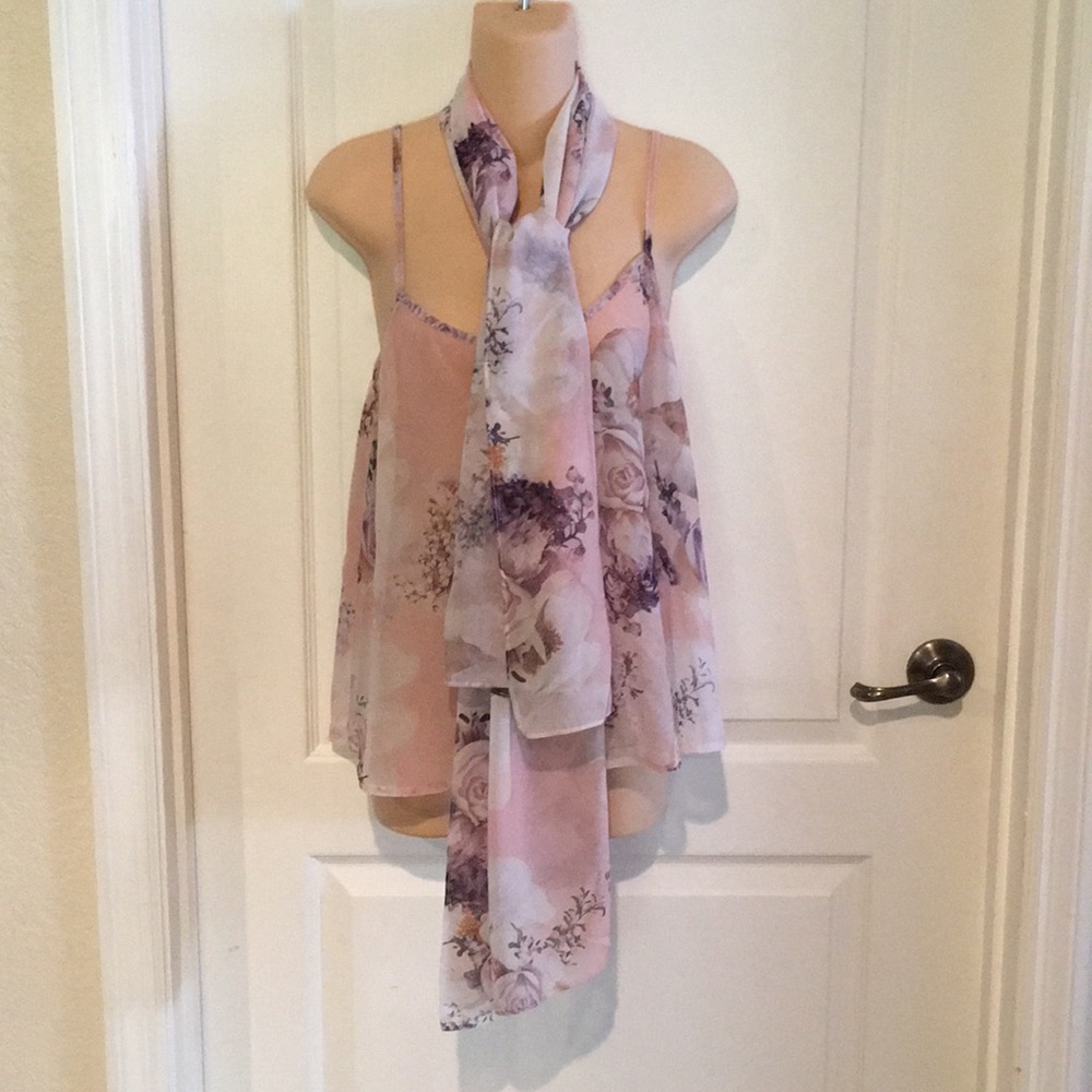 NWT We Are Kindred Marybeth Scarf Cami